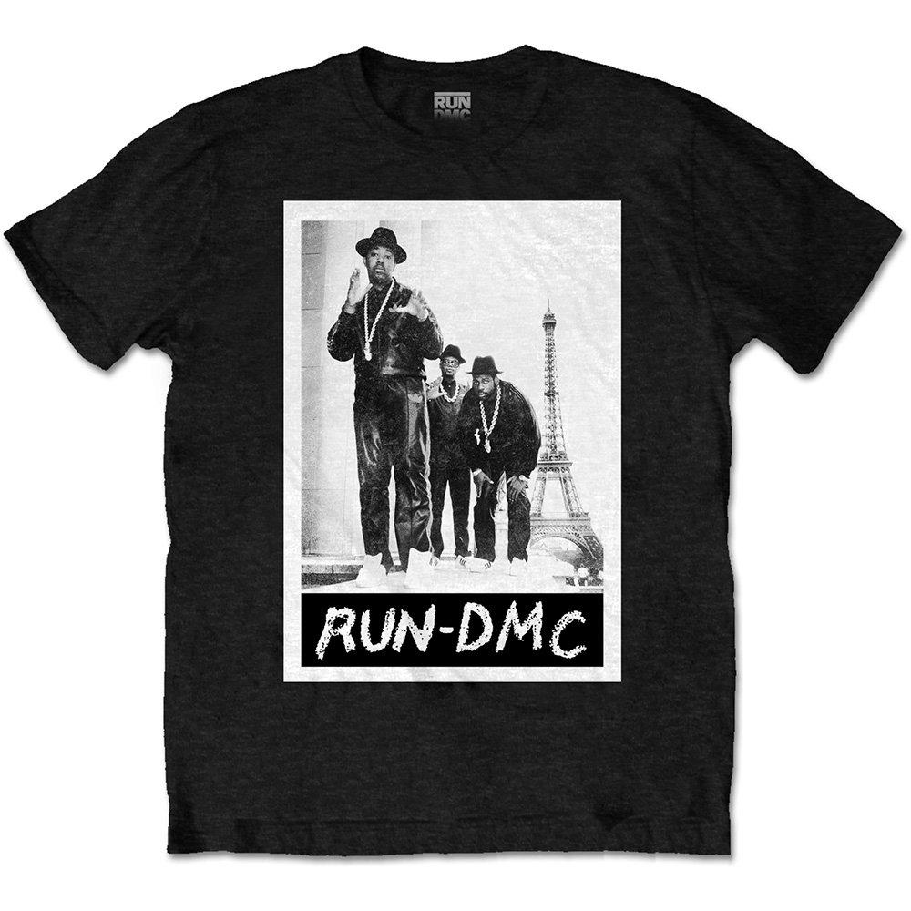 Paris Tshirt Damen Schwarz M von Run DMC