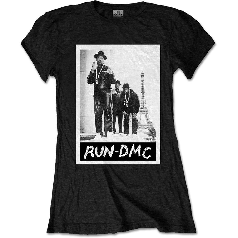 Paris Tshirt Damen Schwarz M von Run DMC