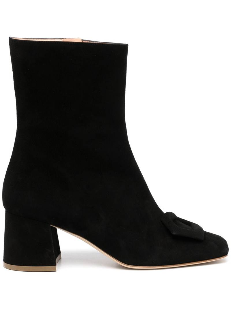 Rupert Sanderson square-toe leather ankle boots - Black von Rupert Sanderson