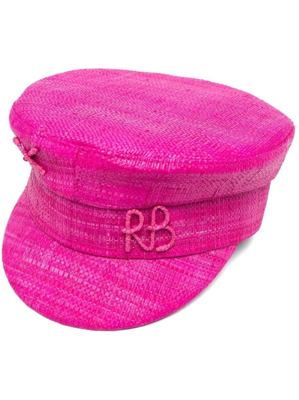 Ruslan Baginskiy embroidered-logo baker boy hat - Pink von Ruslan Baginskiy