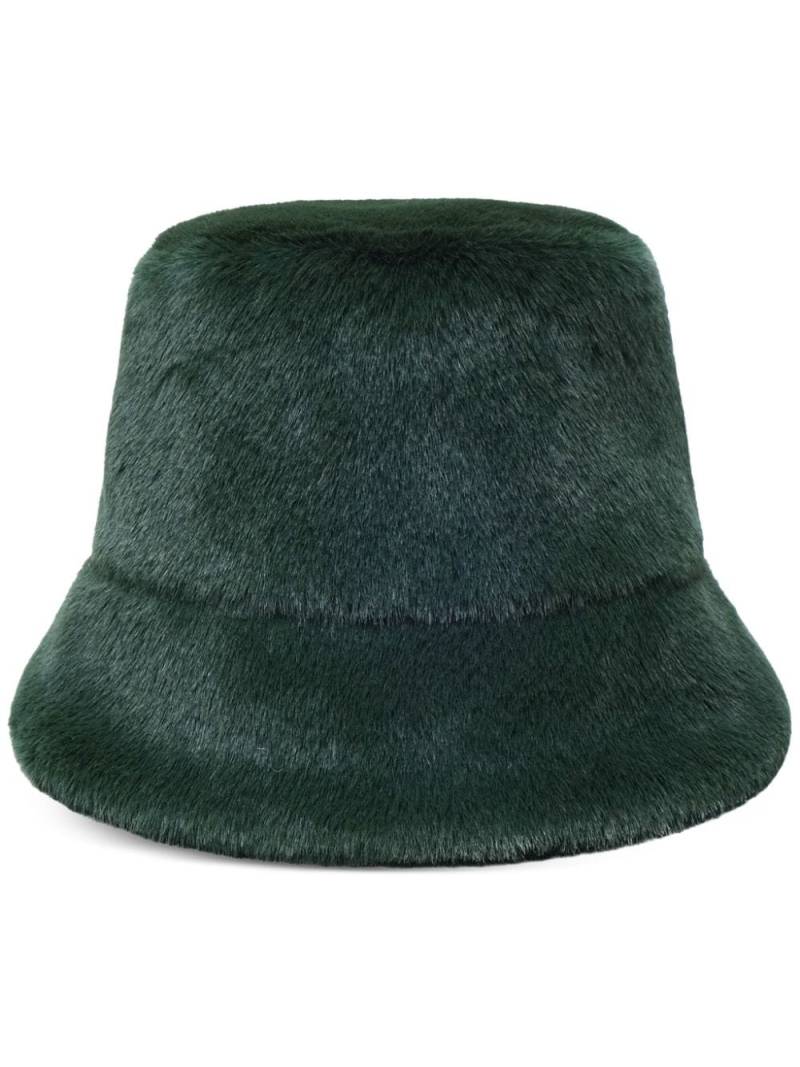 Ruslan Baginskiy faux-fur bucket hat - Green von Ruslan Baginskiy