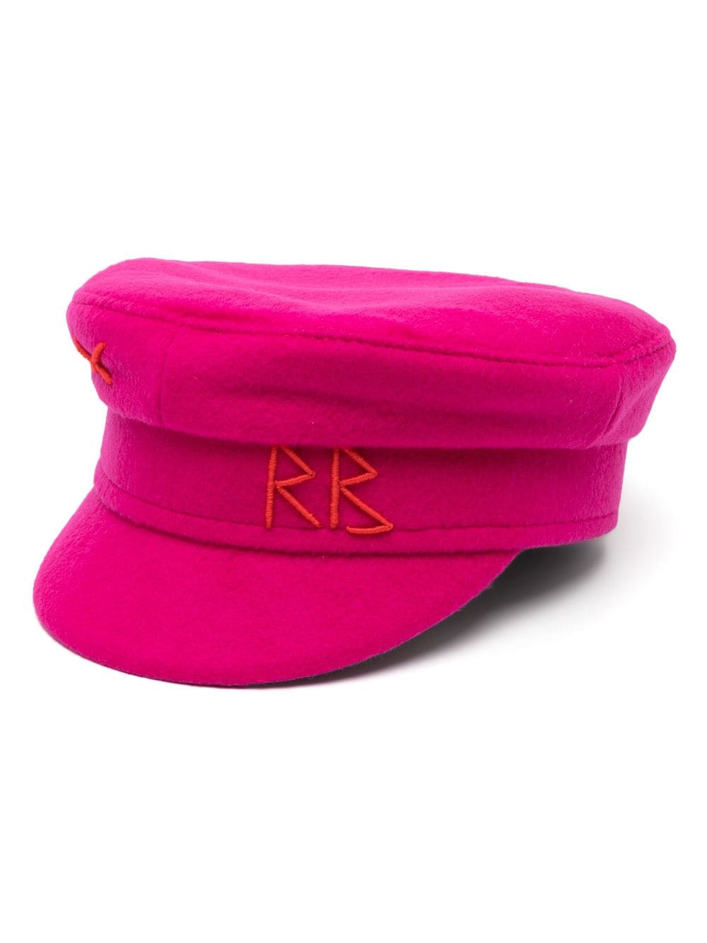 Ruslan Baginskiy logo-embroidered beret - Pink von Ruslan Baginskiy