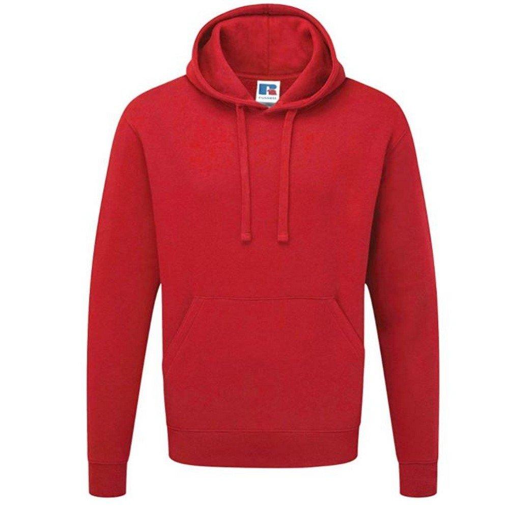 Authentic Kapuzenpullover Herren Rot Bunt XXL von Russell