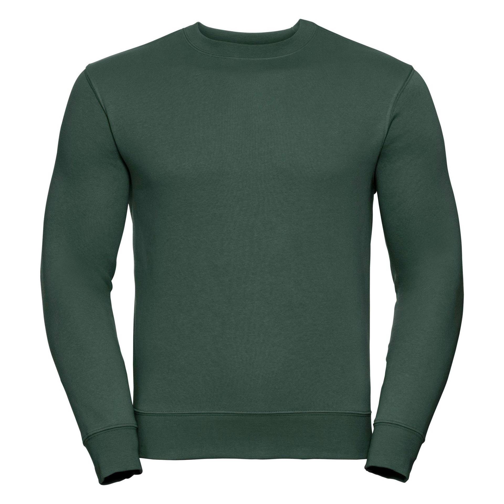 Authentic Sweatshirt (schlanker Cut) Herren Grün M von Russell