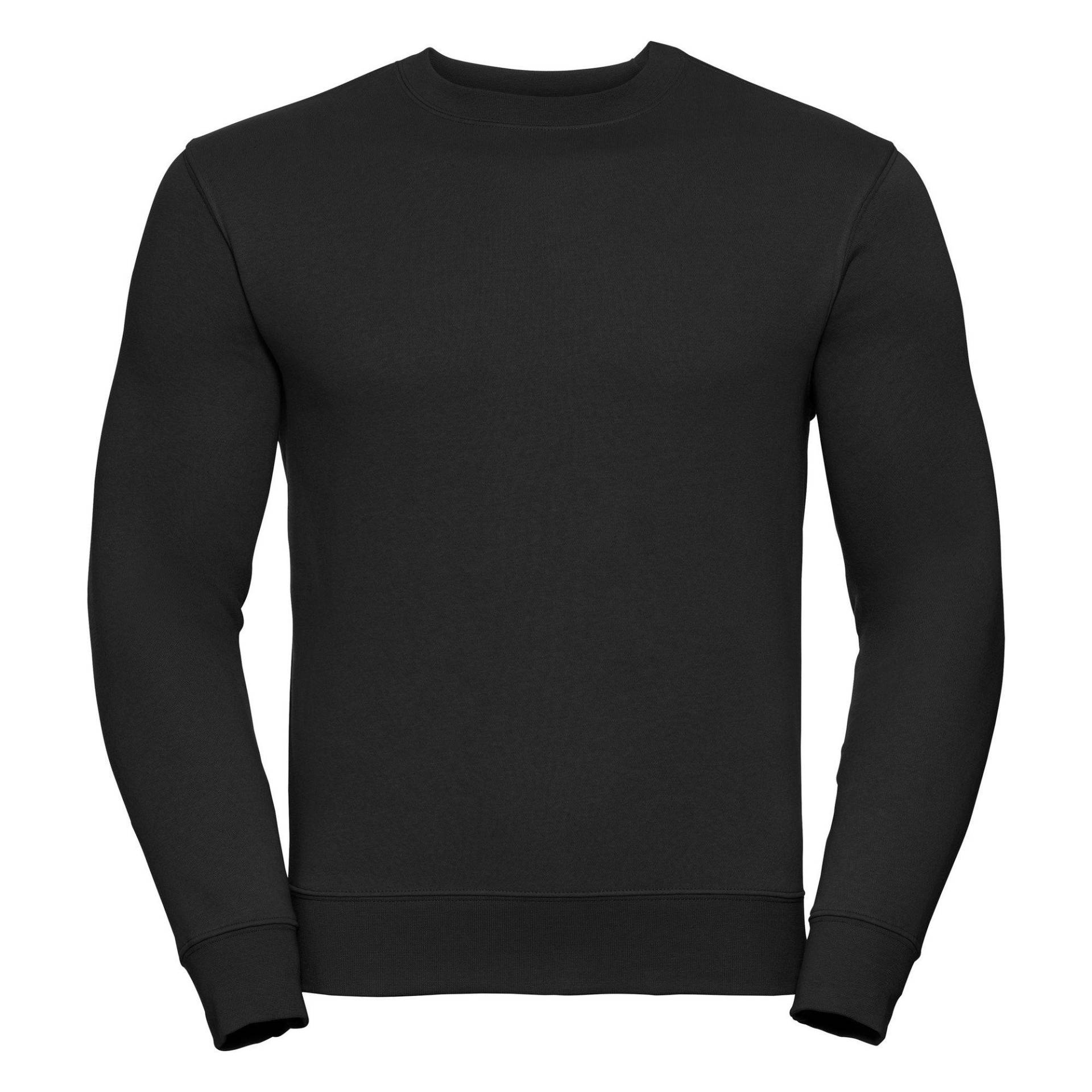 Authentic Sweatshirt (schlanker Cut) Herren Schwarz 5XL von Russell