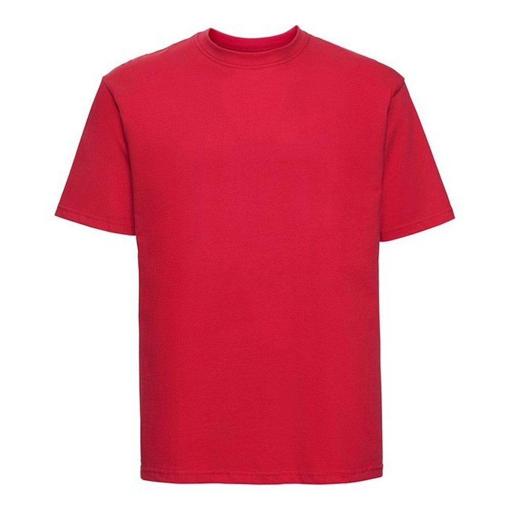 Classic Tshirt Herren Rot Bunt 4XL von Russell