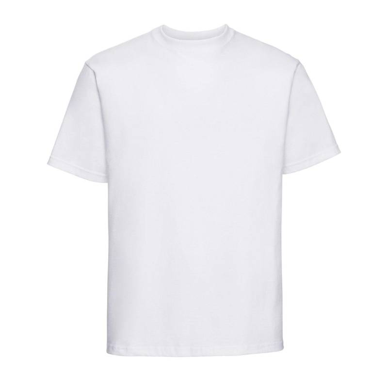 Classic Tshirt Herren Weiss L von Russell