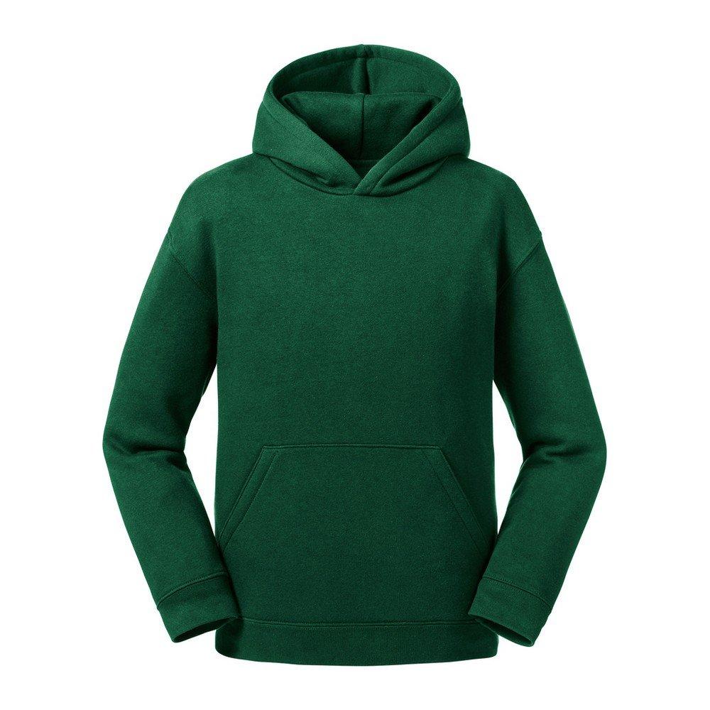 Authentisches Kapuzenpullover Jungen Grün 152 von Russell