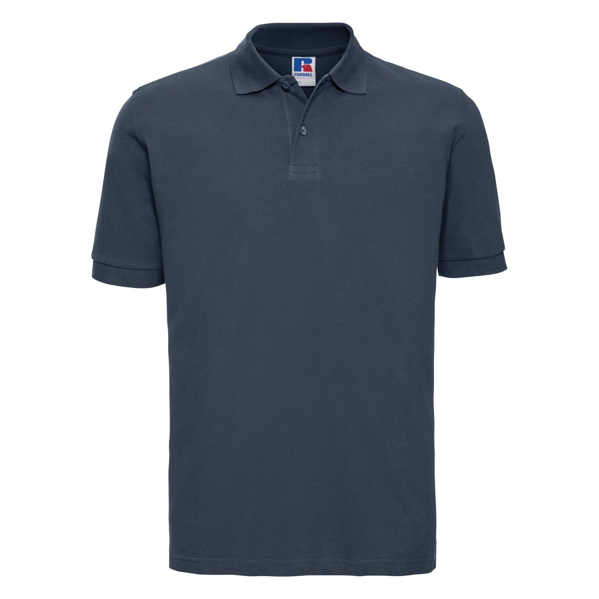 Poloshirt, Kurzarm Herren Marine 3XL von Russell