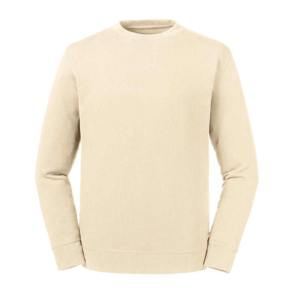 Sweatshirt, Aus Biologischem Anbau Damen Beige L von Russell