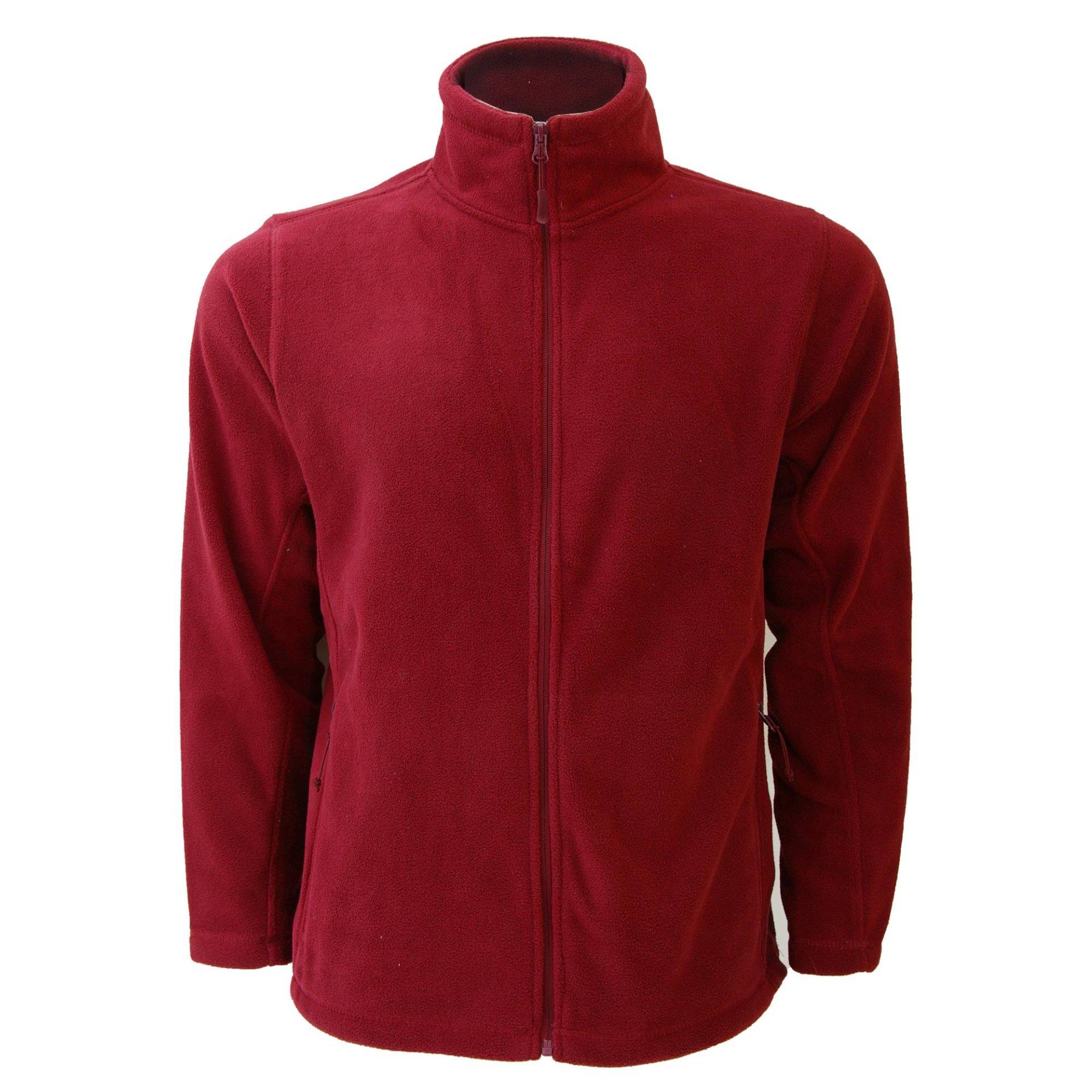 Outdoorfleecejacke Herren Rot Bunt L von Russell