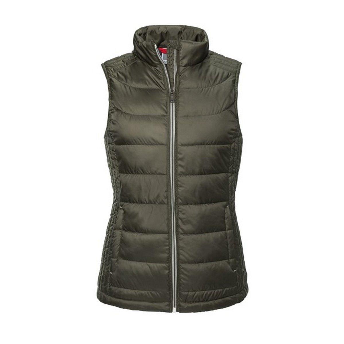 Nano Bodywarmer Damen Olivegrün L von Russell