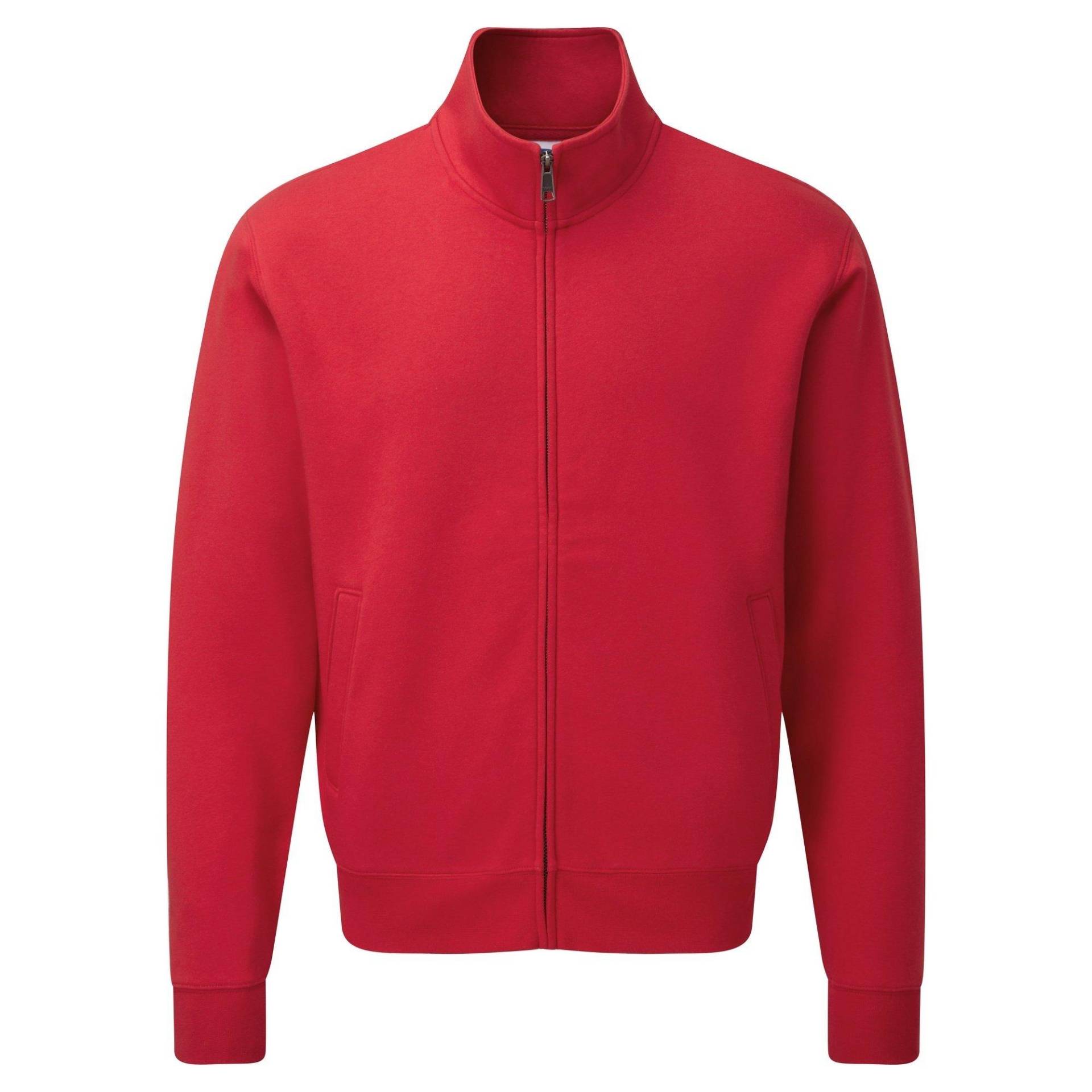Authenitc Sweatshirt Jacke Herren Rot Bunt M von Russell