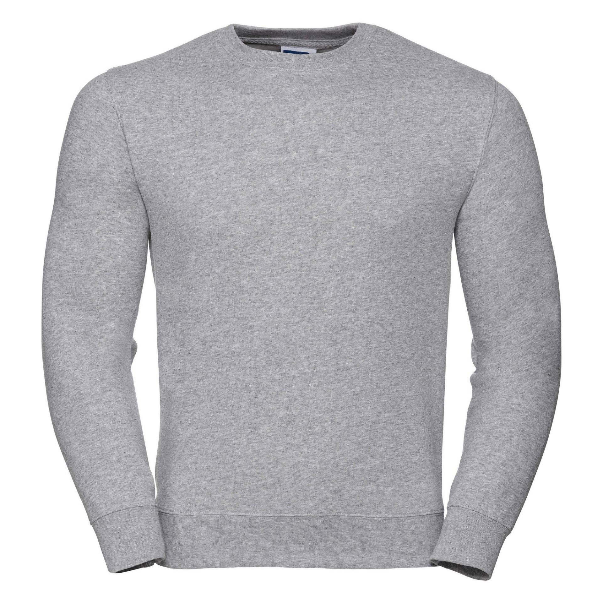 Authentic Sweatshirt (schlanker Cut) Herren Taubengrau M von Russell