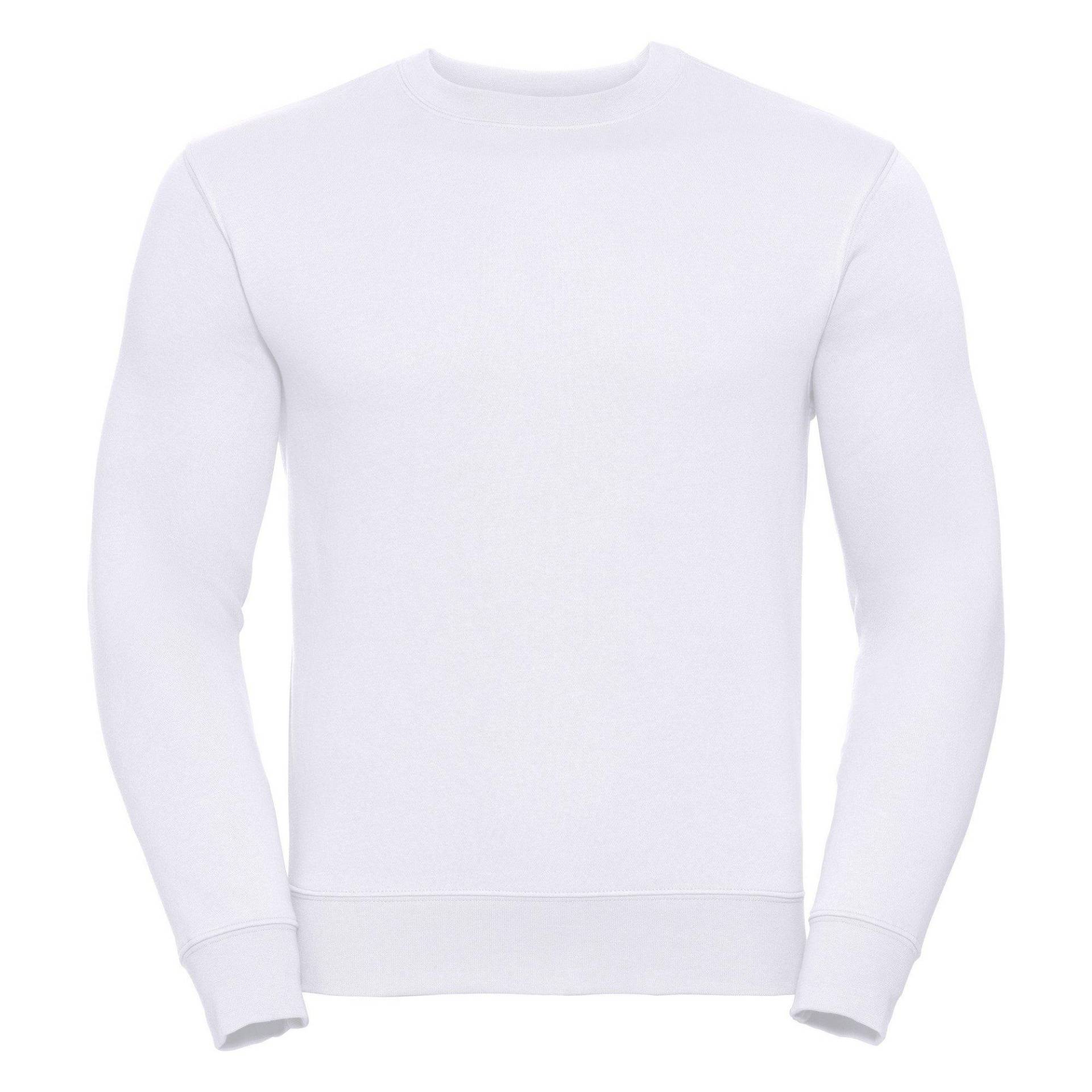 Authentic Sweatshirt (schlanker Cut) Herren Weiss XS von Russell