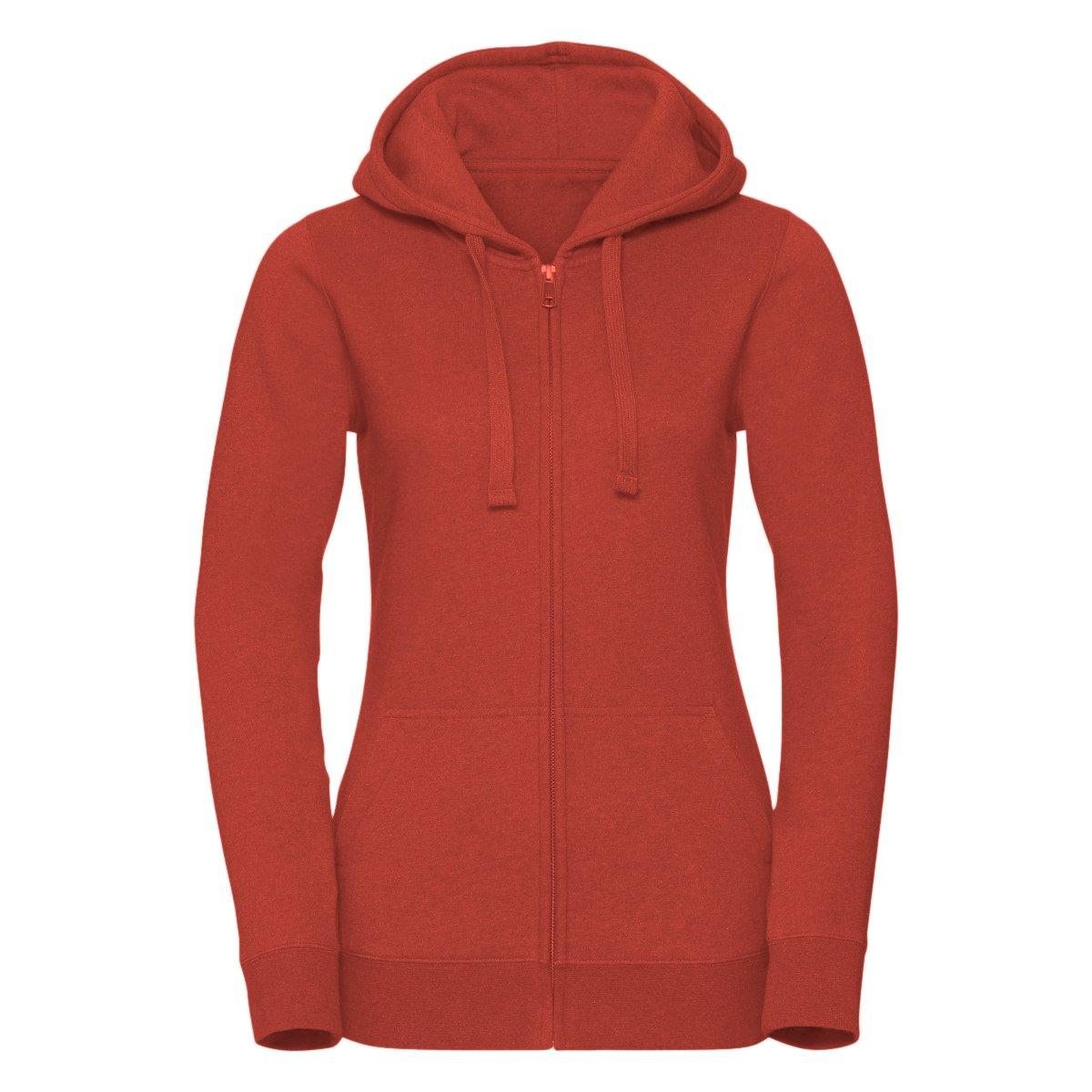 Authentic Kapuzenjacke Damen Rot Bunt XS von Russell