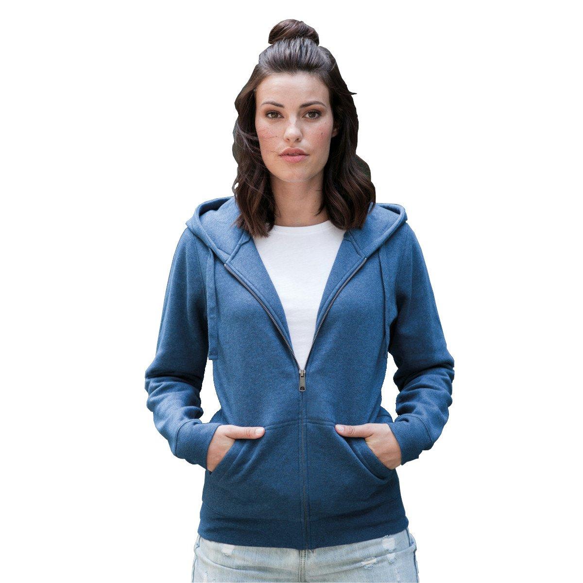 Authentic Zip Hoodie Damen Blau XS von Russell