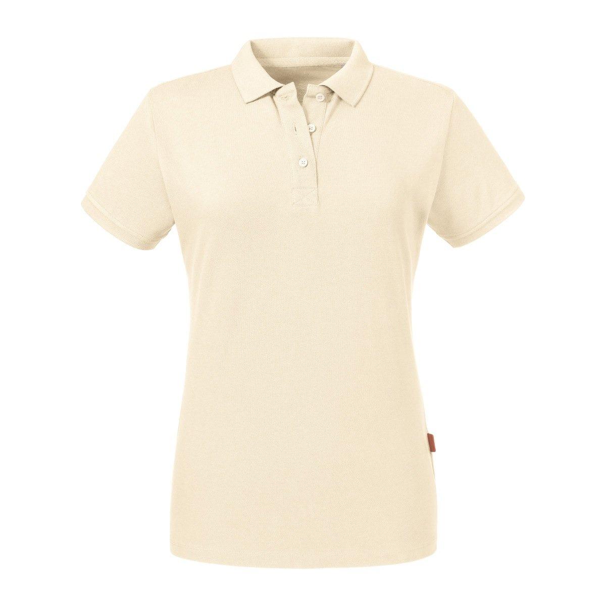 Poloshirt, Aus Biologischem Anbau Damen Beige XS von Russell