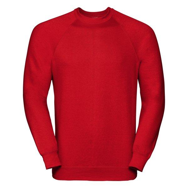 Sweatshirt Pullover Herren Rot Bunt XS von Russell
