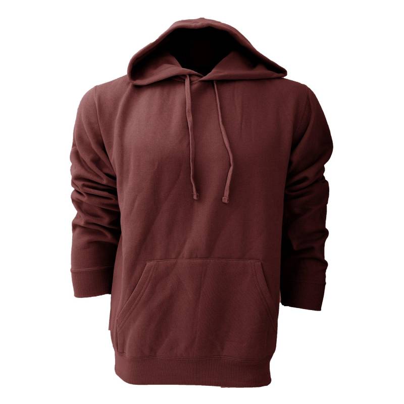 Farbe T-shirt Hoodie Herren Weinrot XS von Russell