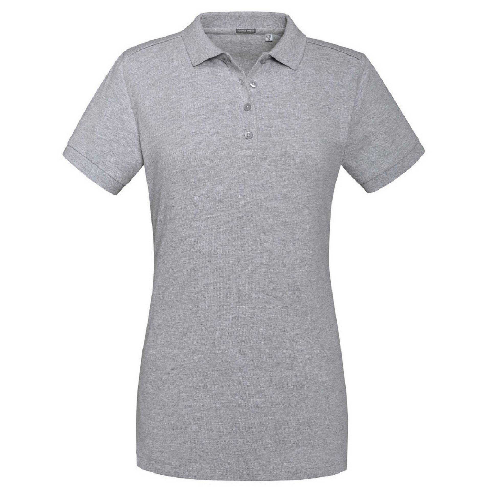 Poloshirt, Stretch Damen Taubengrau XXL von Russell