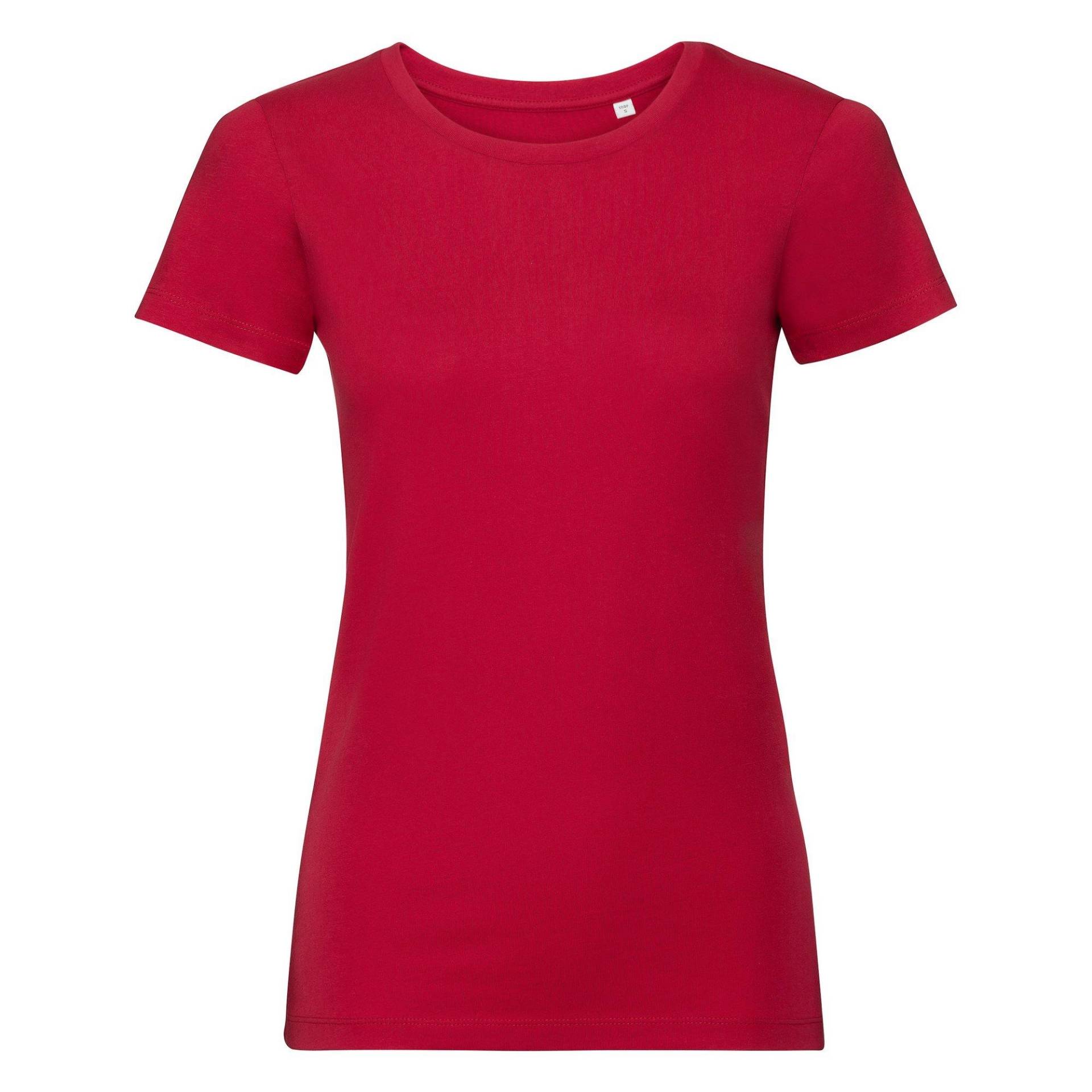 Authentic Tshirt Damen Rot Bunt M von Russell