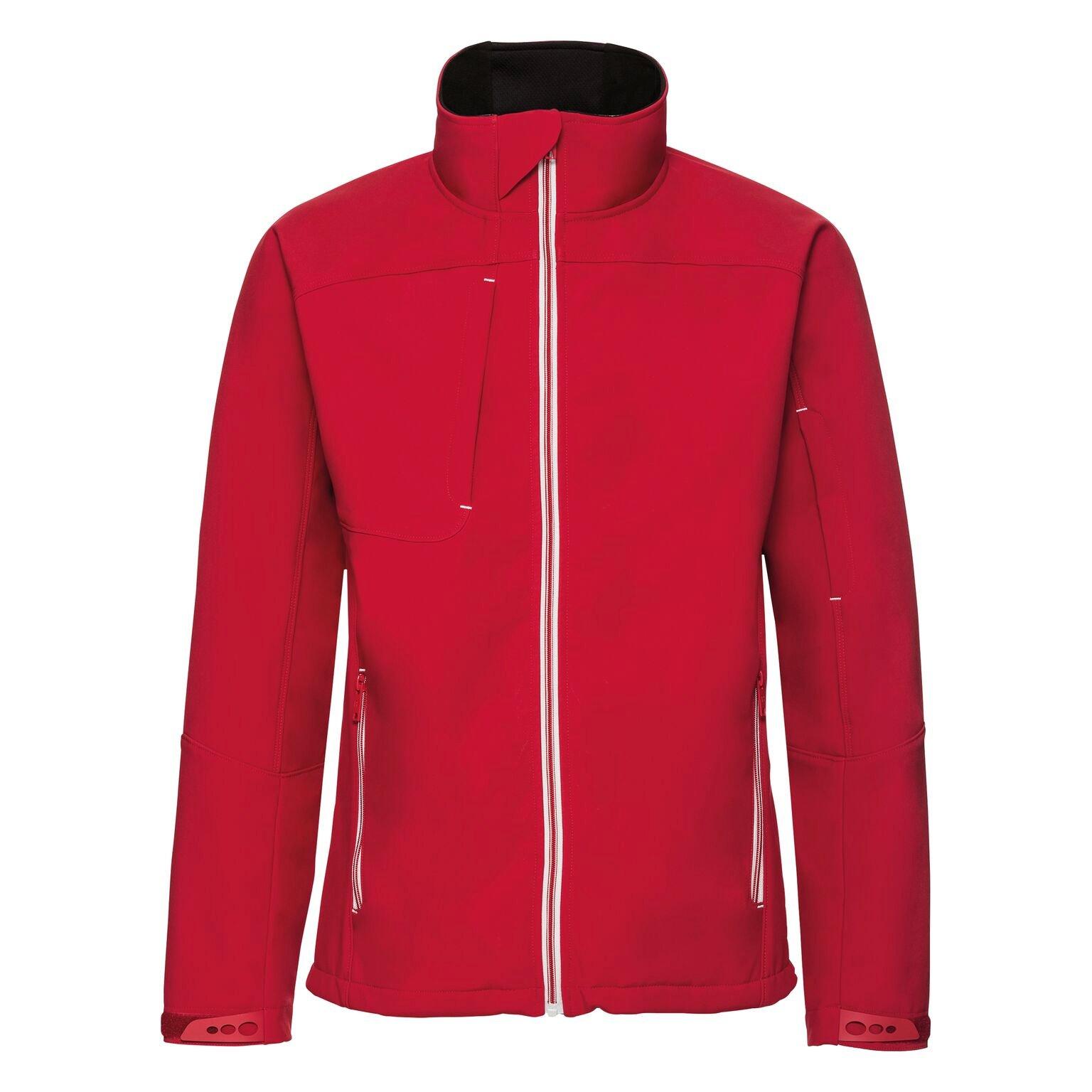 Bionic Softshell Jacke Herren Rot Bunt S von Russell