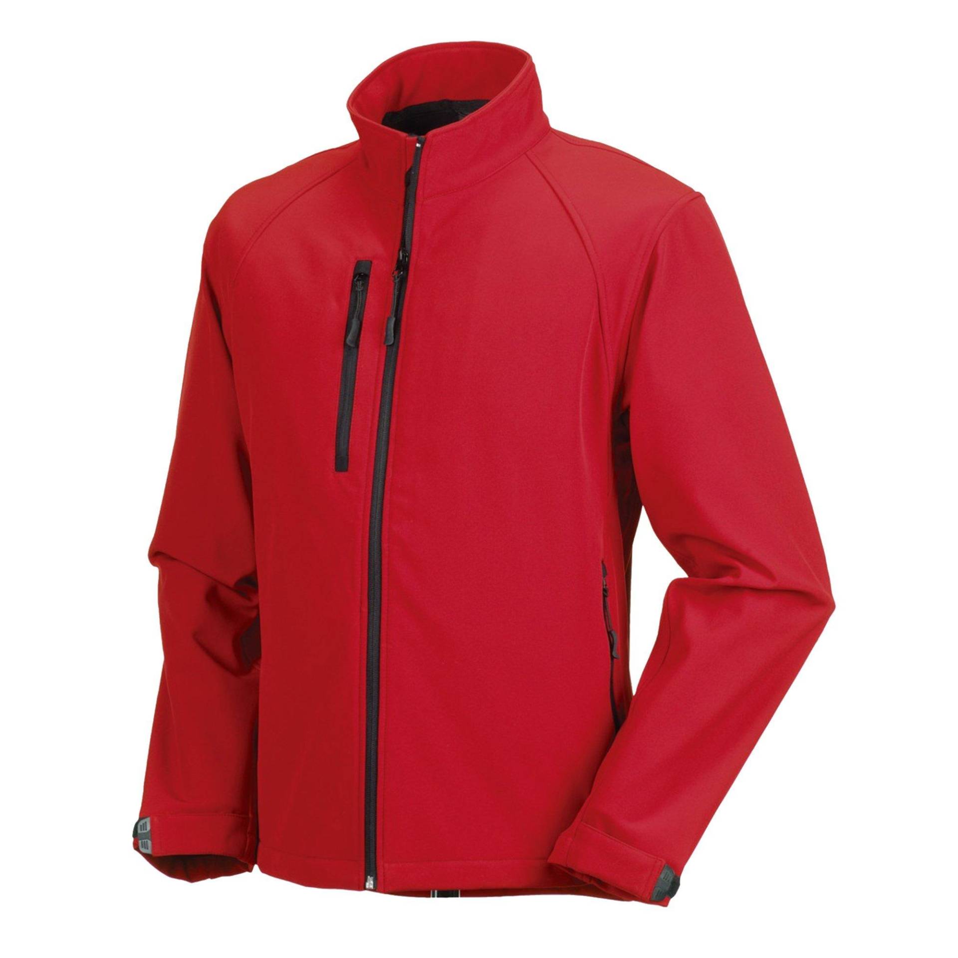 Jerzees Colours Jacke, Wasser Und Windabweisend Herren Rot Bunt XL von Russell