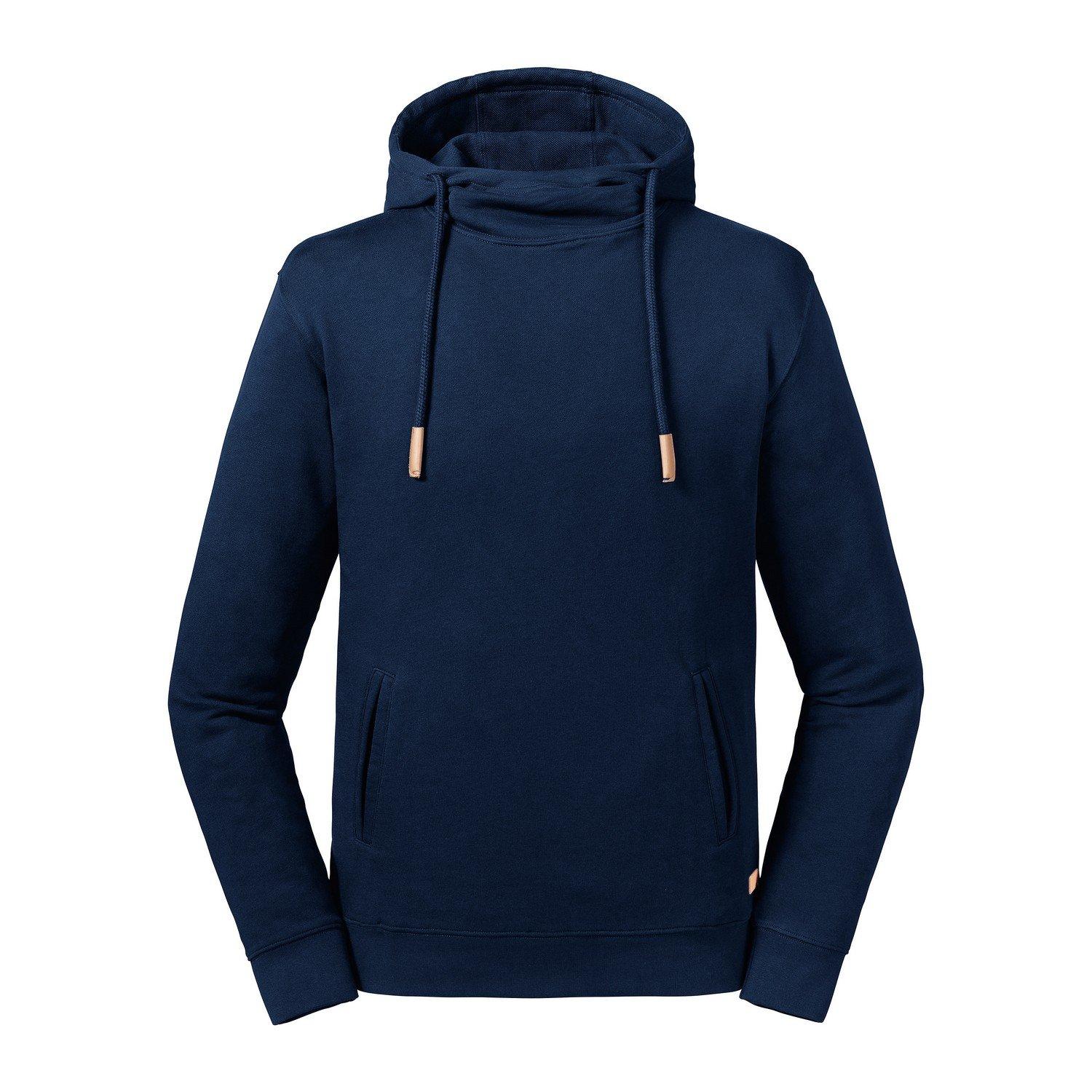 Kapuzenpullover Aus Biologischem Anbau Damen Marine XL von Russell