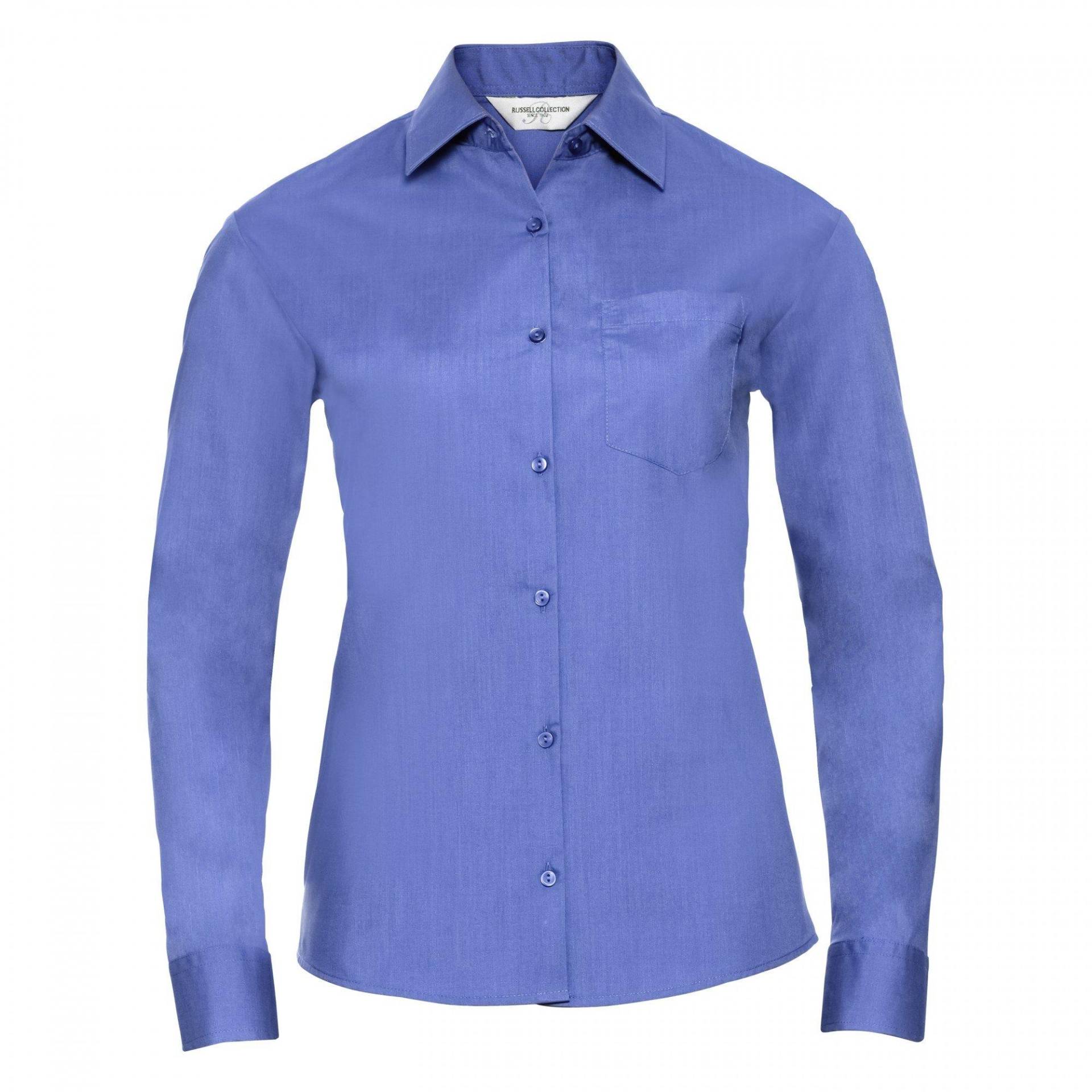 Kollektion Langarm-shirt Damen Blau S von Russell