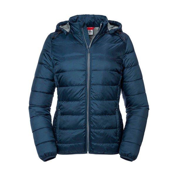 Nano Jacke Mit Kapuze Damen Marine XL von Russell