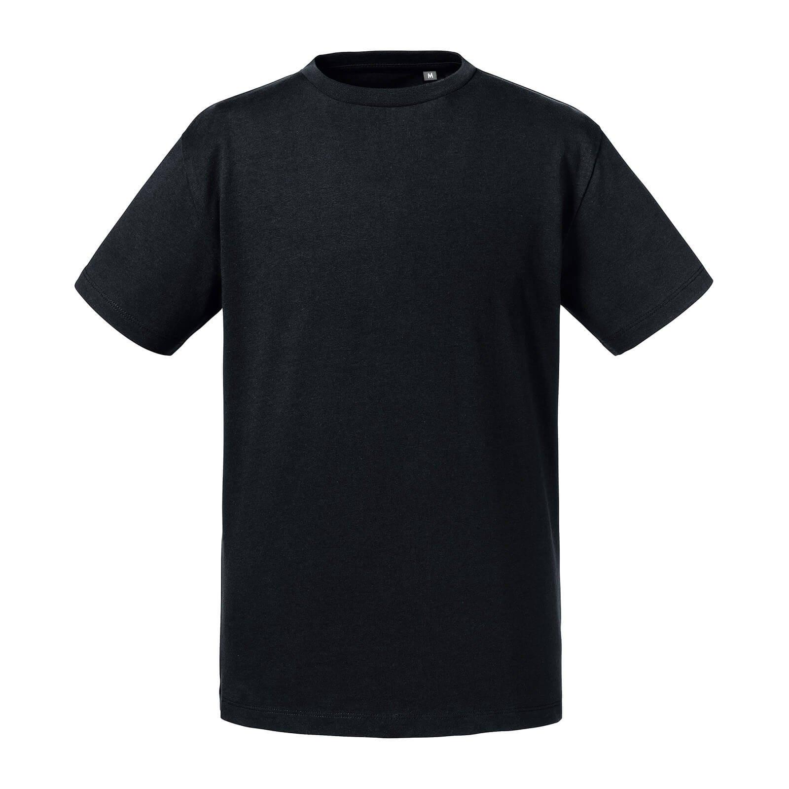 Organik Tshirt Jungen Schwarz 116 von Russell