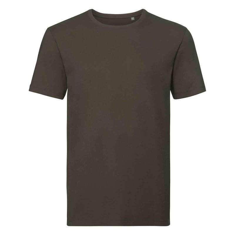 Organik Tshirt Kurzarm Herren Olivegrün M von Russell