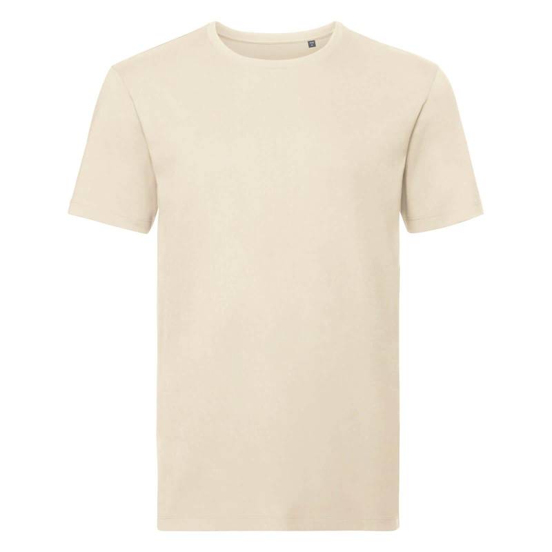 Organik Tshirt Kurzarm Herren Beige XL von Russell