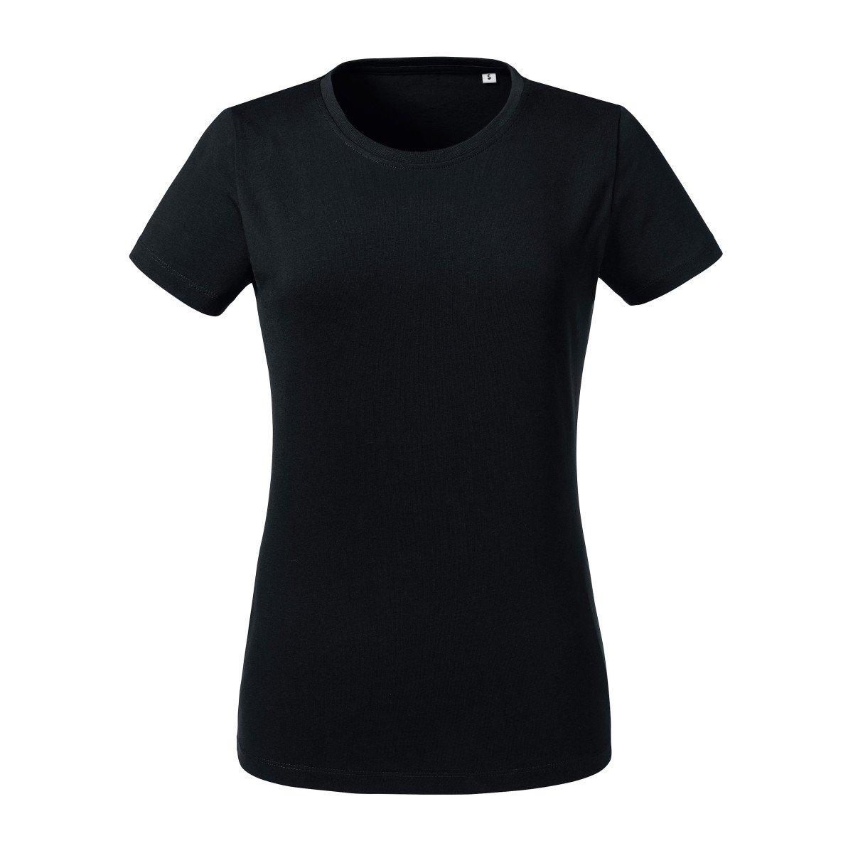 Tshirt Mit Kurzen Ärmeln Damen Schwarz XS von Russell