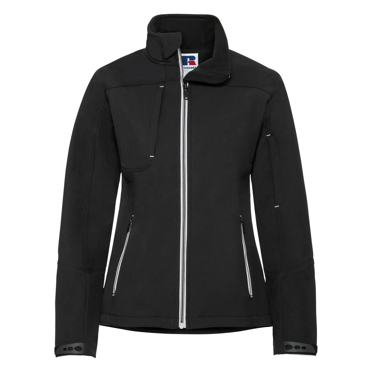 Softshelljacke Bionic Damen Schwarz XS von Russell