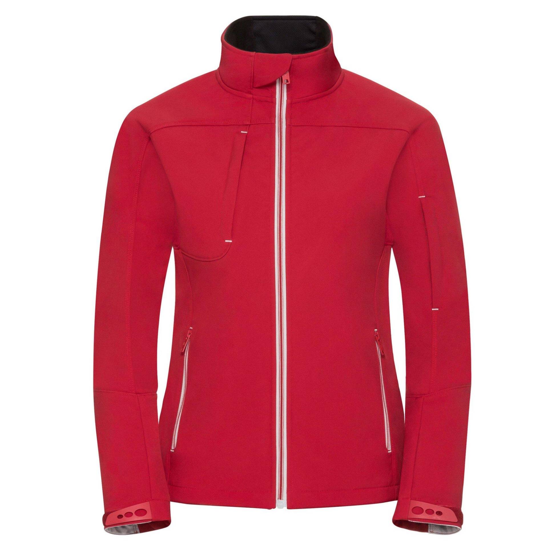 Softshelljacke Damen Rot Bunt L von Russell