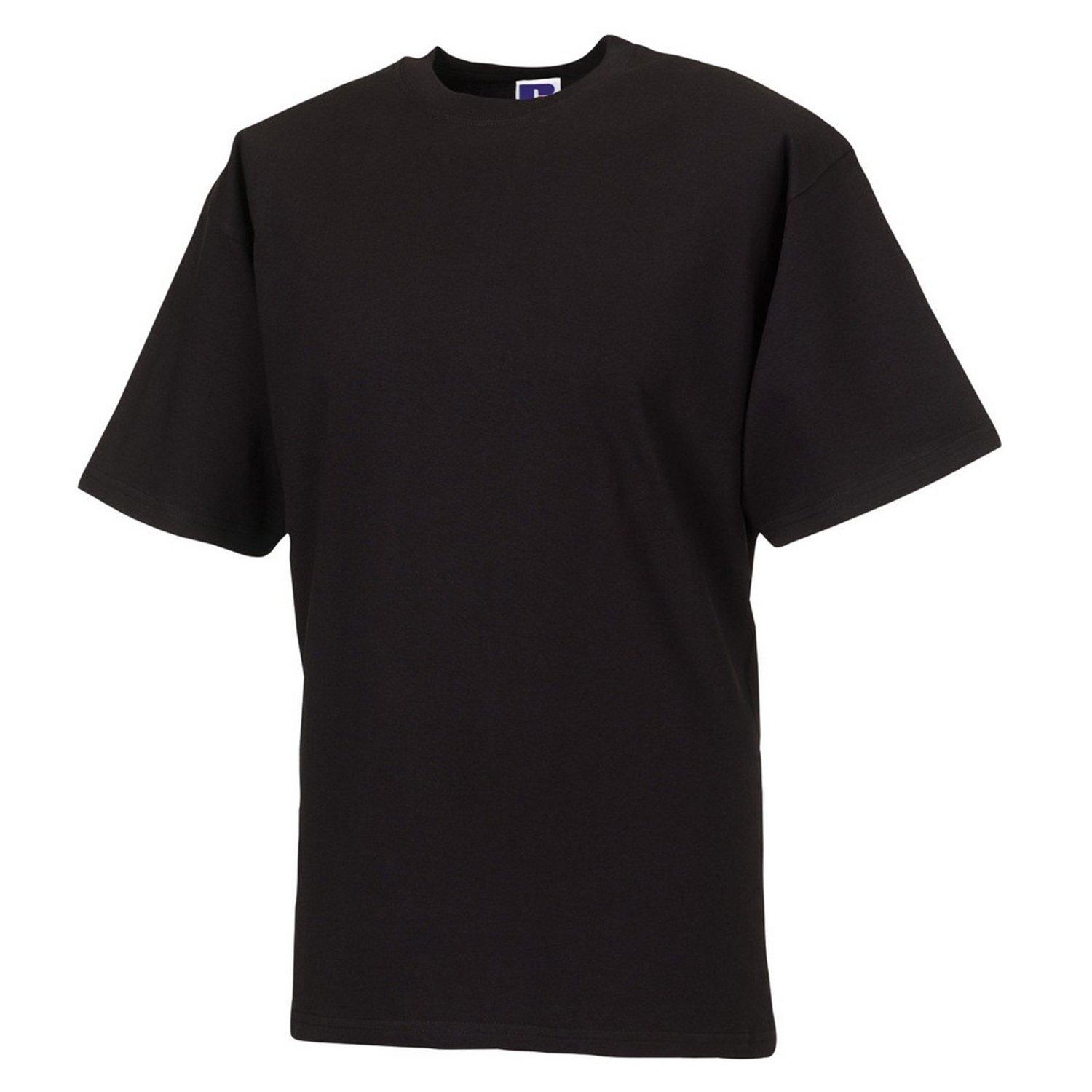 Tshirt Herren Schwarz 3XL von Russell