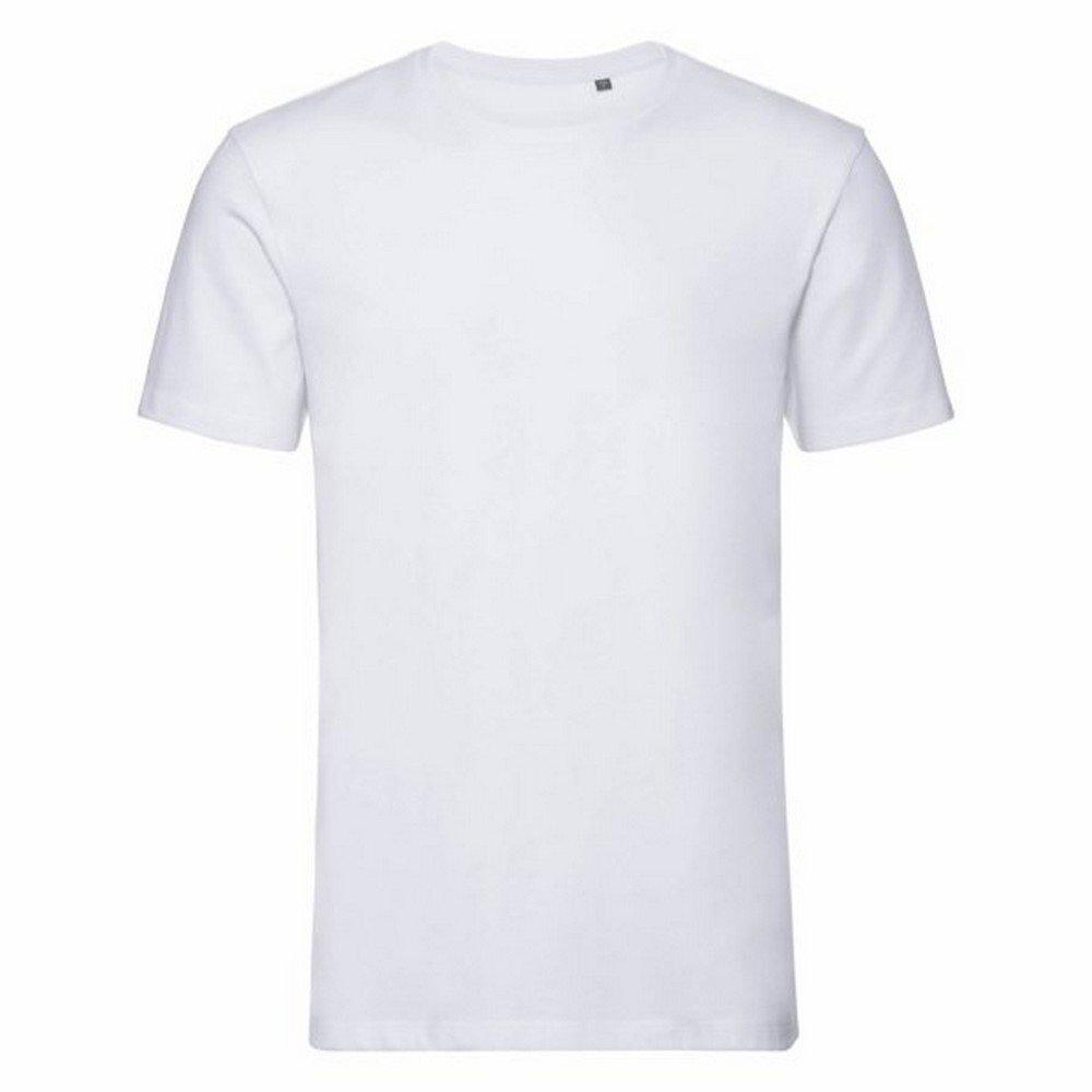 "pure" Tshirt, Aus Biologischem Anbau Herren Weiss XS von Russell