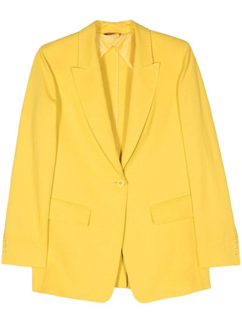 'S Max Mara Gitane single-breasted blazer - Yellow von 'S Max Mara