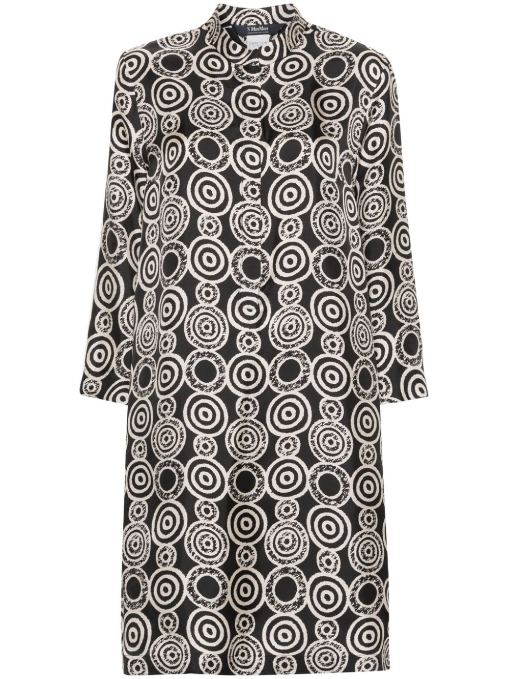 'S Max Mara Terry silk dress - Black von 'S Max Mara