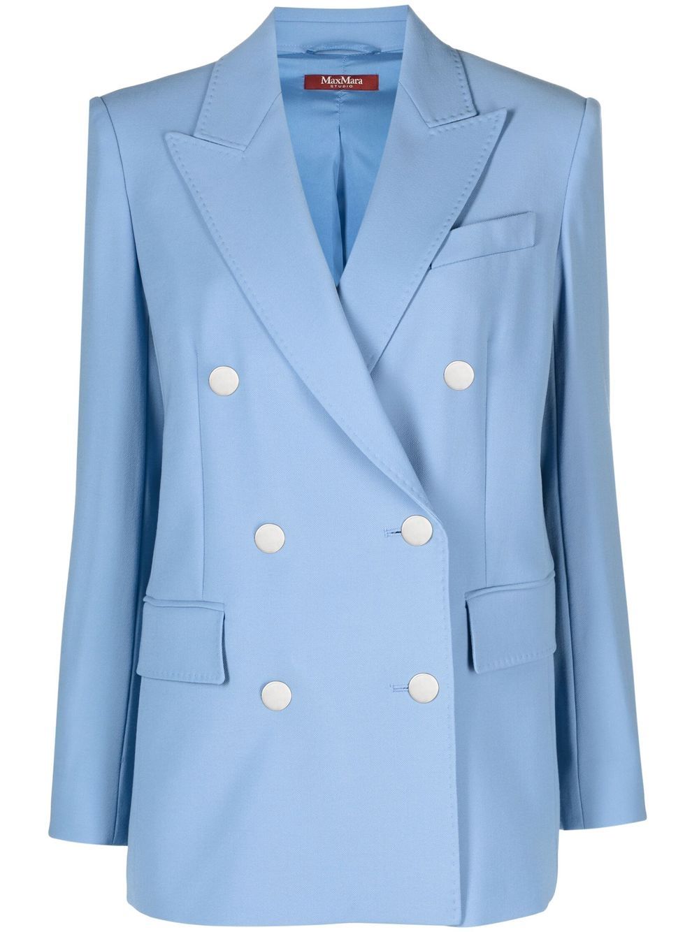 'S Max Mara double-breasted suit blazer - Blue von 'S Max Mara