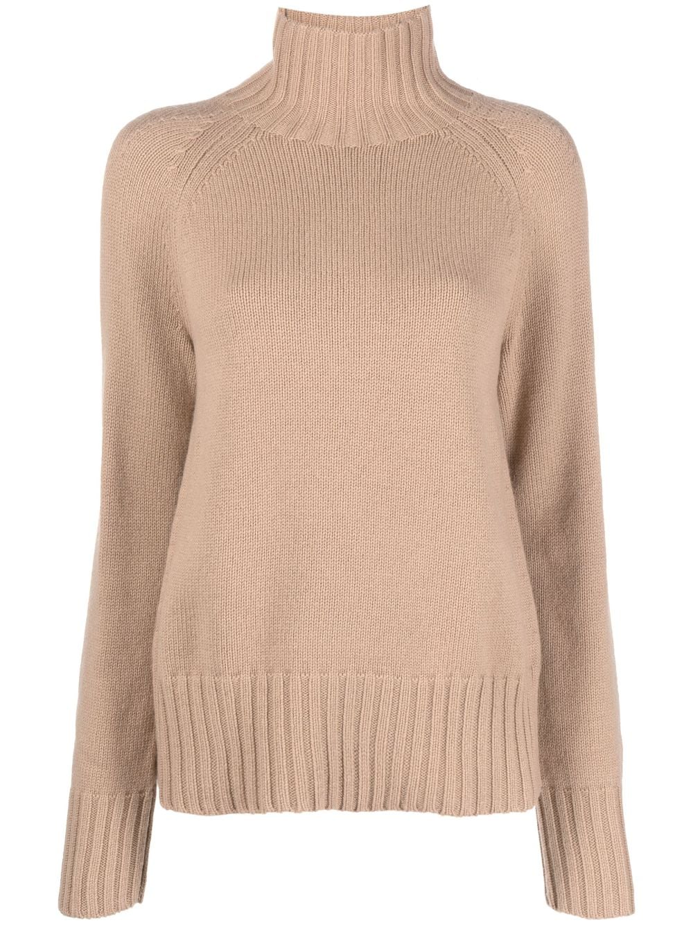 'S Max Mara fine-knit high-neck sweatshirt - Brown von 'S Max Mara