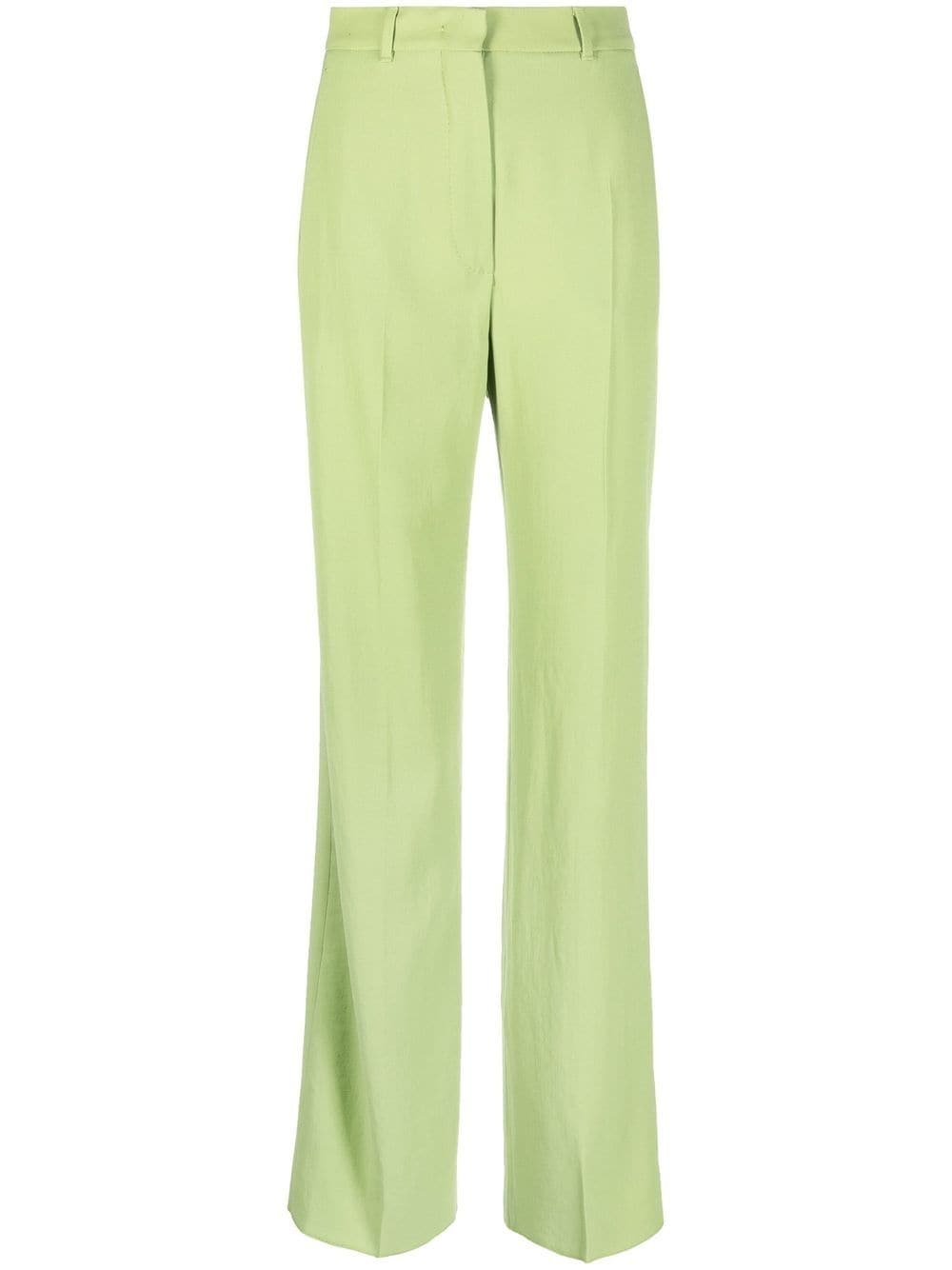 'S Max Mara virgin-wool wide leg trousers - Green von 'S Max Mara