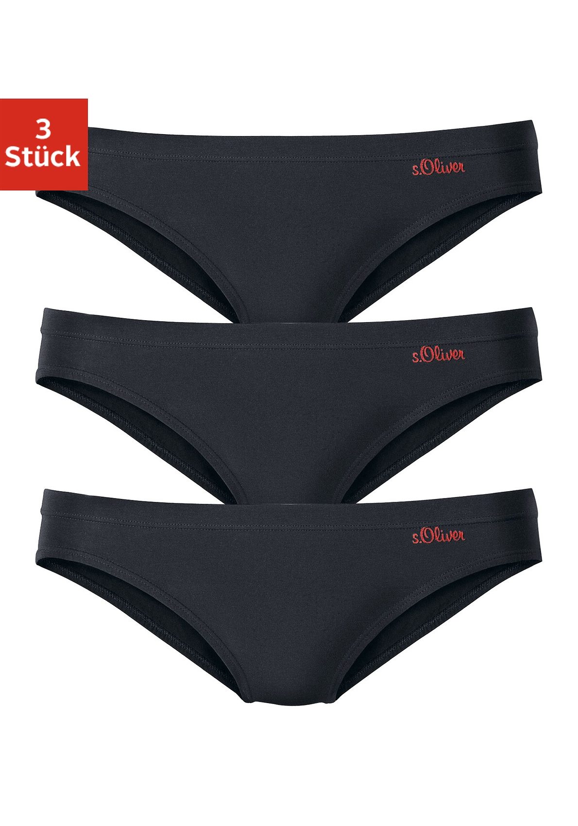 s.Oliver Bikinislip, (Packung, 3 St.) von s.Oliver