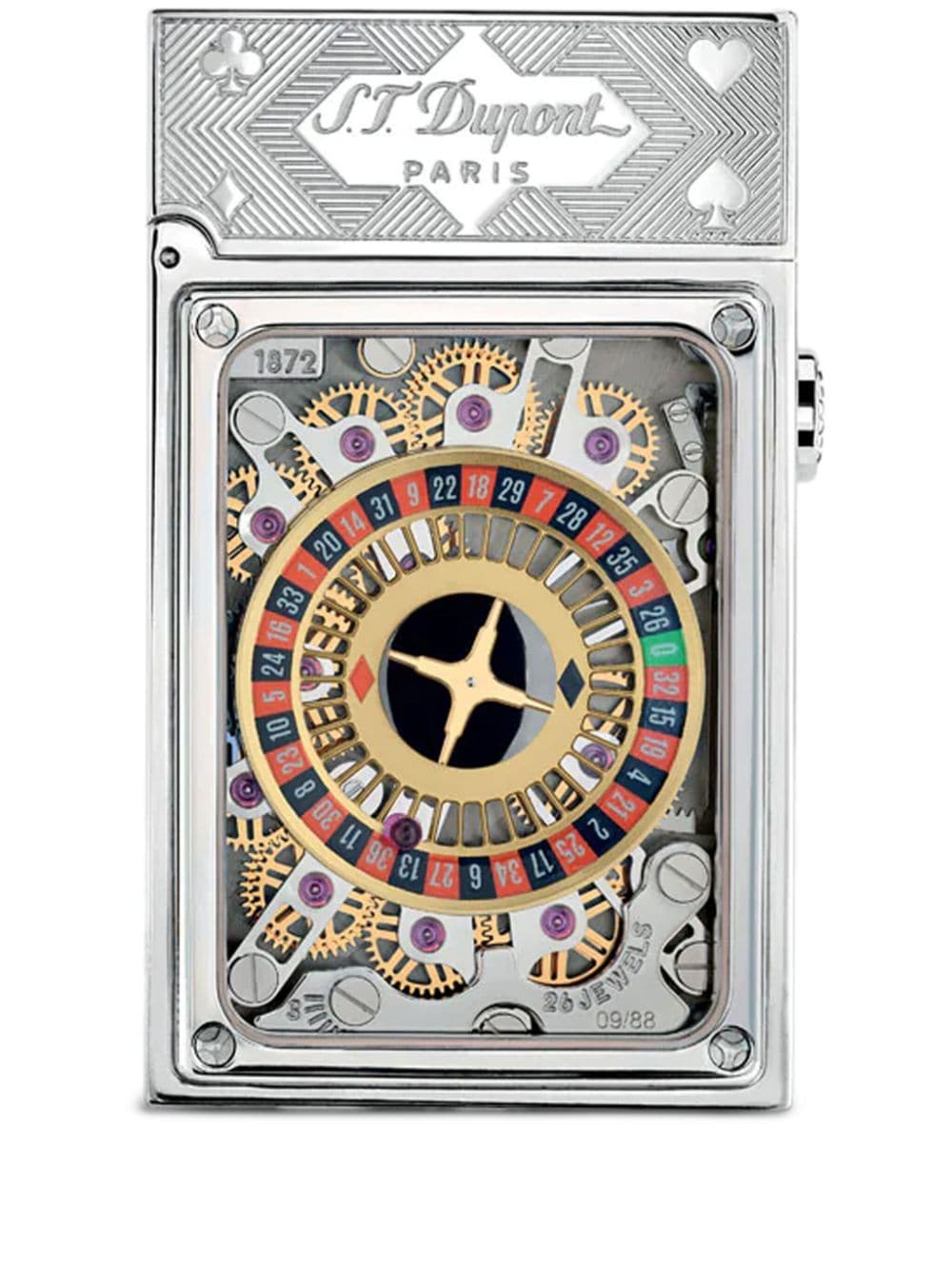 S.T. Dupont Casino lighter (40.9cm x 18cm) - Silver von S.T. Dupont