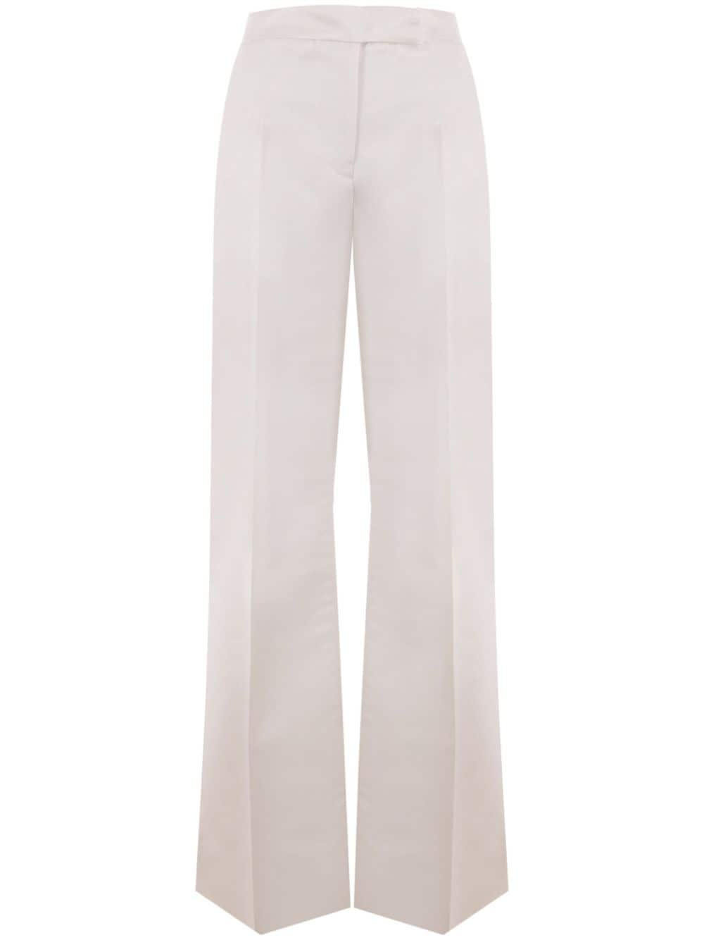 SA SU PHI Andrea straight-leg trousers - White von SA SU PHI