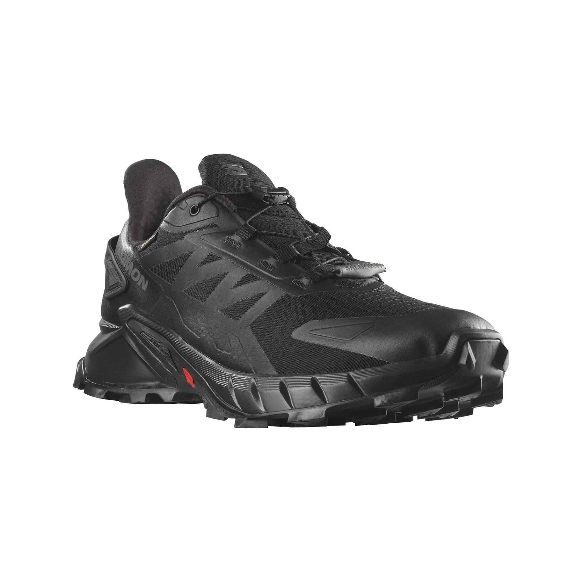 Trekkingschuhe, Low Top Herren Black 42 2/3 von SALOMON