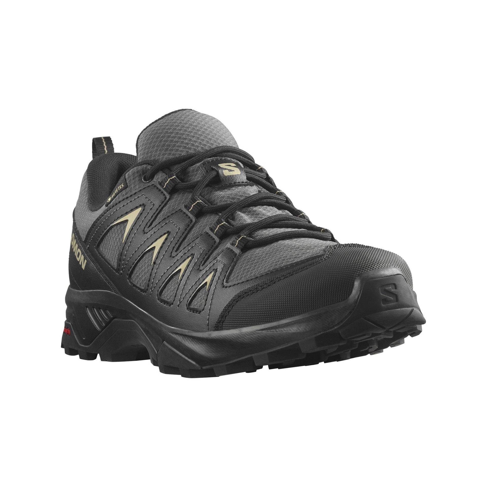 Trekkingschuhe, Low Top Herren Black 43 1/3 von SALOMON