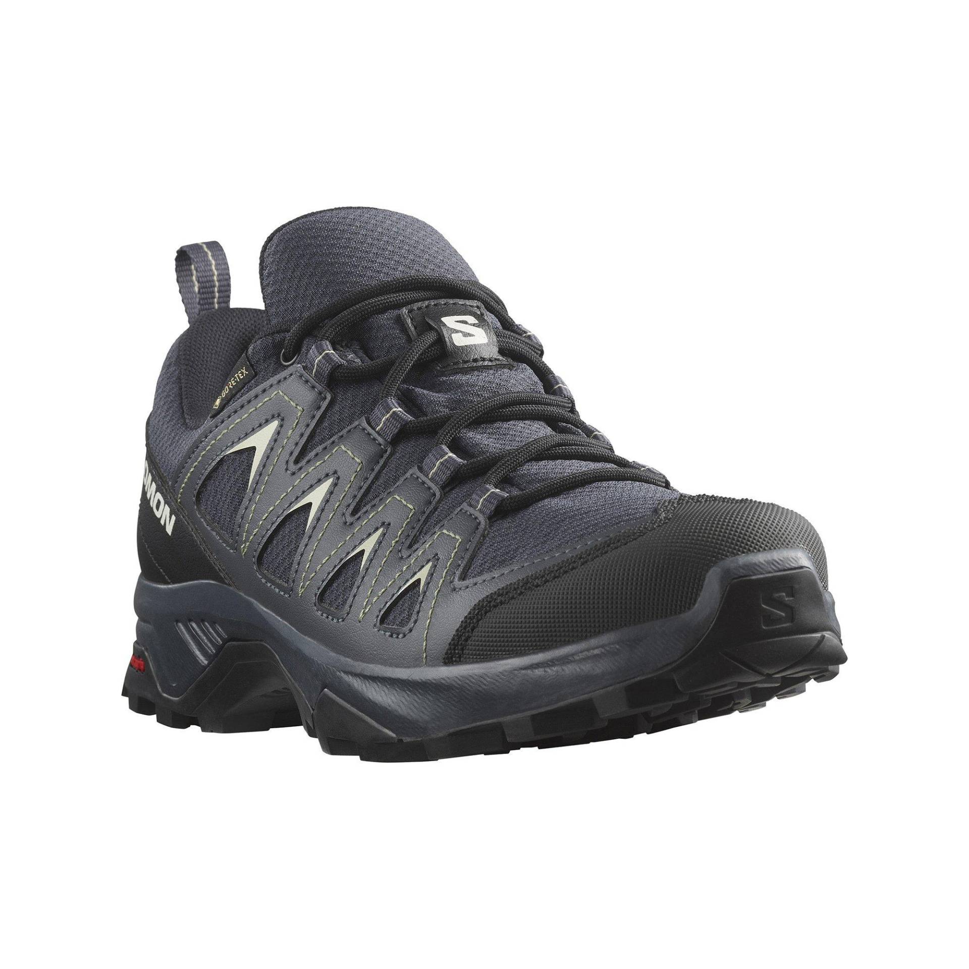 Trekkingschuhe, Low Top Damen Black 36 2/3 von SALOMON